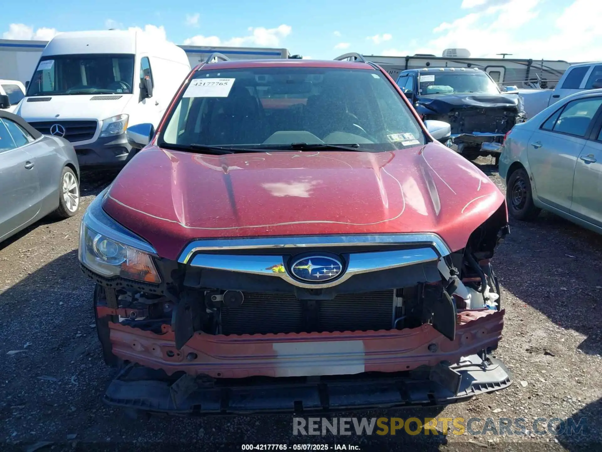 12 Photograph of a damaged car JF2SKAWC1KH437506 SUBARU FORESTER 2019