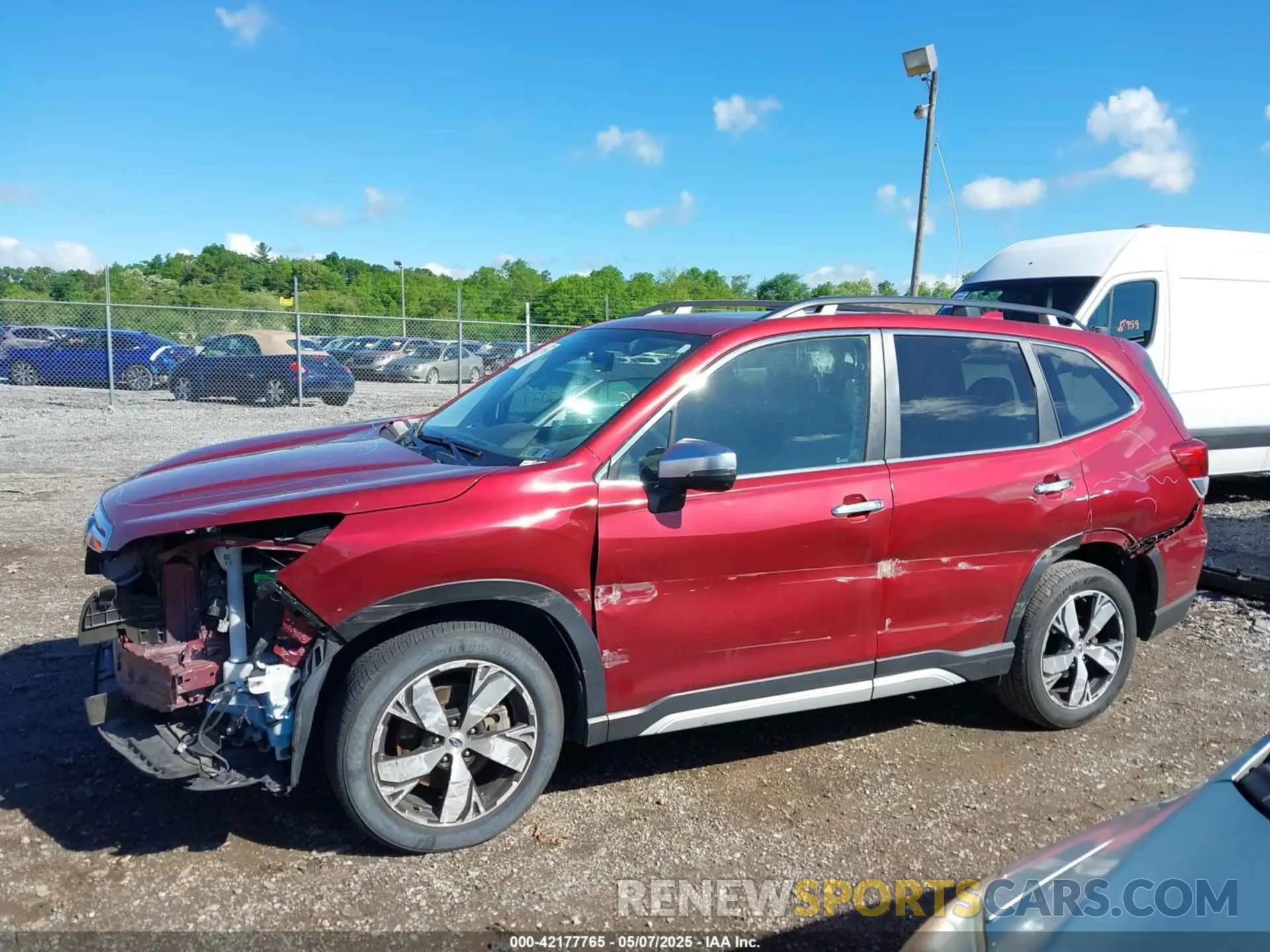14 Photograph of a damaged car JF2SKAWC1KH437506 SUBARU FORESTER 2019