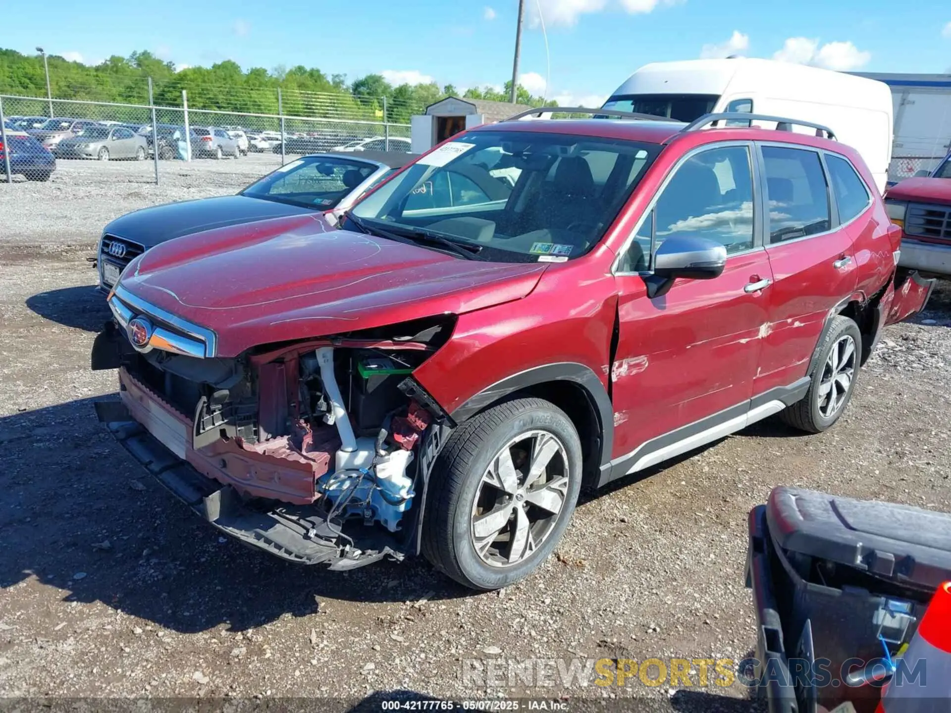 2 Photograph of a damaged car JF2SKAWC1KH437506 SUBARU FORESTER 2019