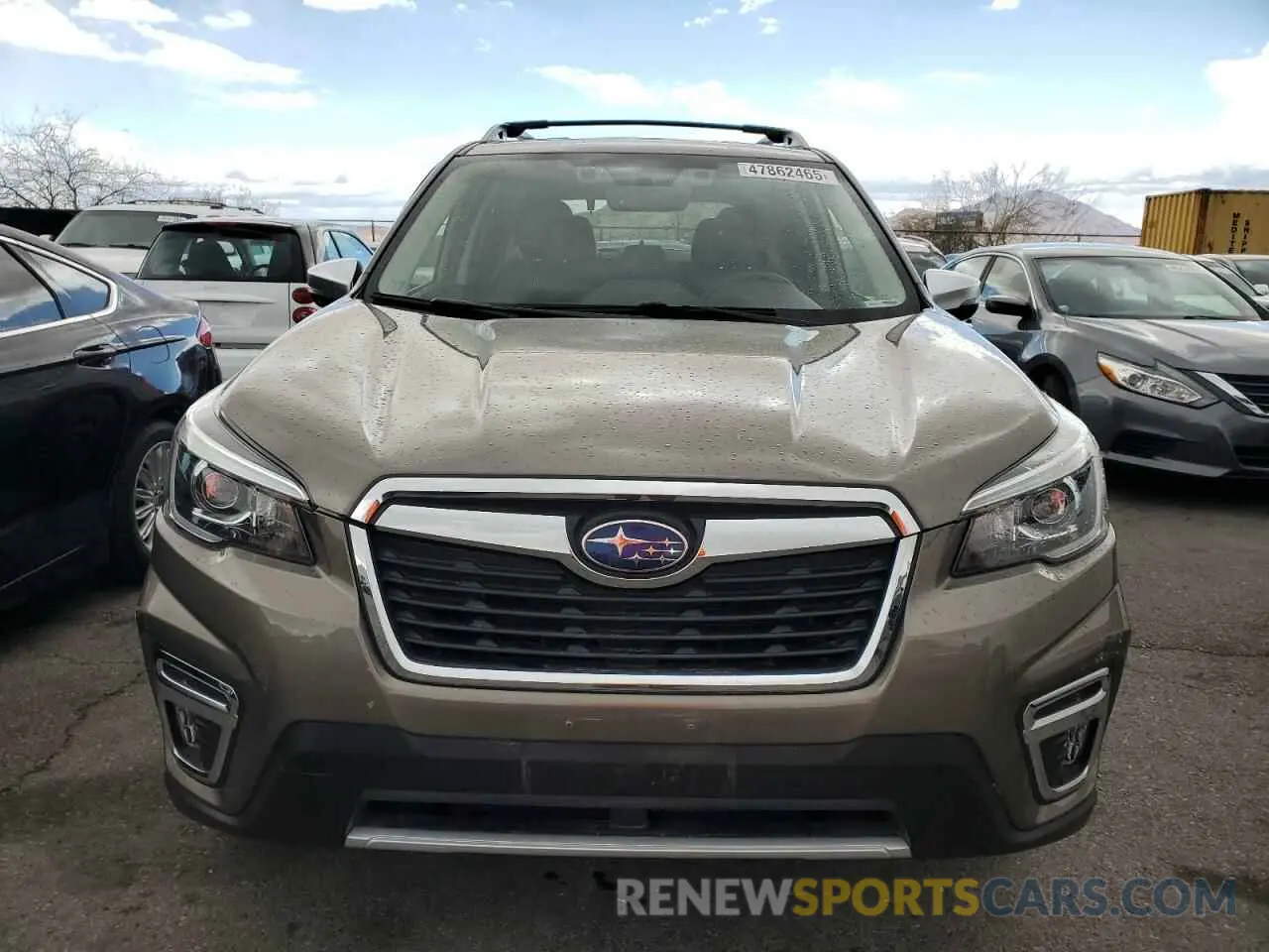 5 Photograph of a damaged car JF2SKAWC1KH539730 SUBARU FORESTER 2019