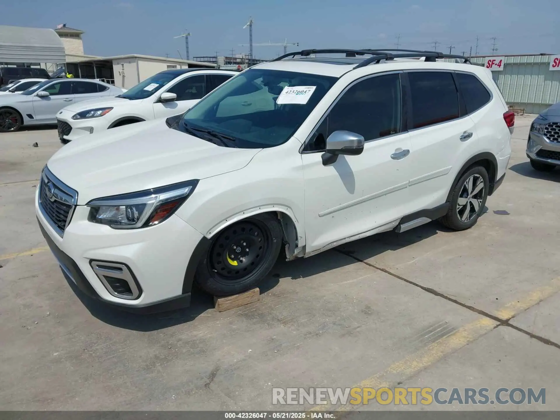 2 Photograph of a damaged car JF2SKAWC2KH595689 SUBARU FORESTER 2019
