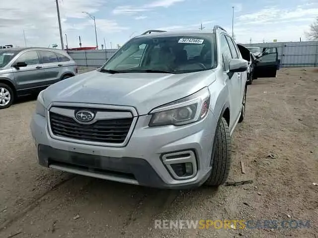 10 Photograph of a damaged car JF2SKAWC3KH426376 SUBARU FORESTER 2019