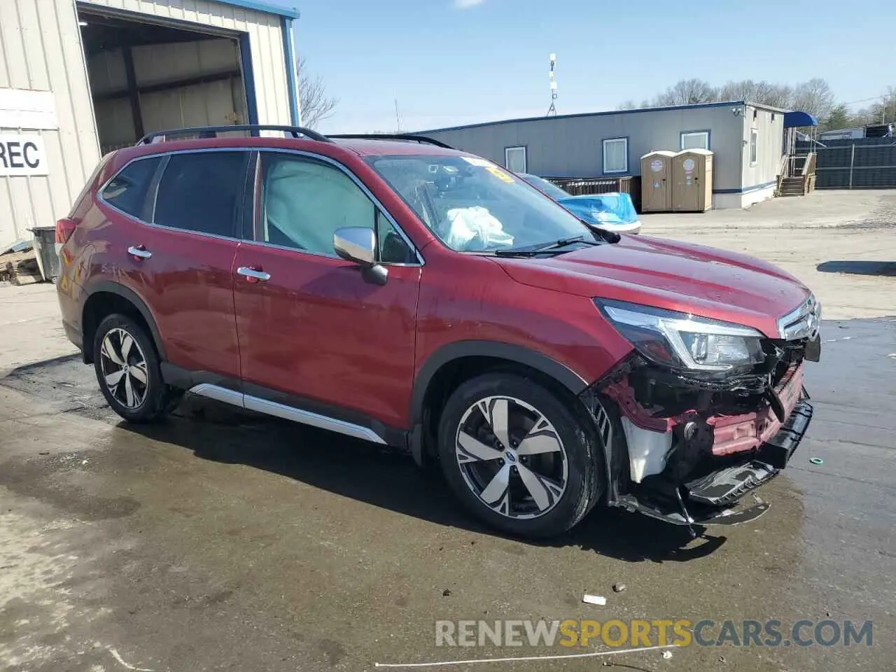 4 Photograph of a damaged car JF2SKAWC4KH573192 SUBARU FORESTER 2019