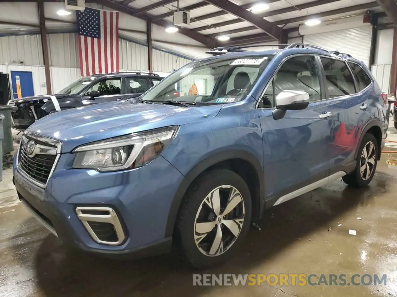 1 Photograph of a damaged car JF2SKAWC5KH515074 SUBARU FORESTER 2019