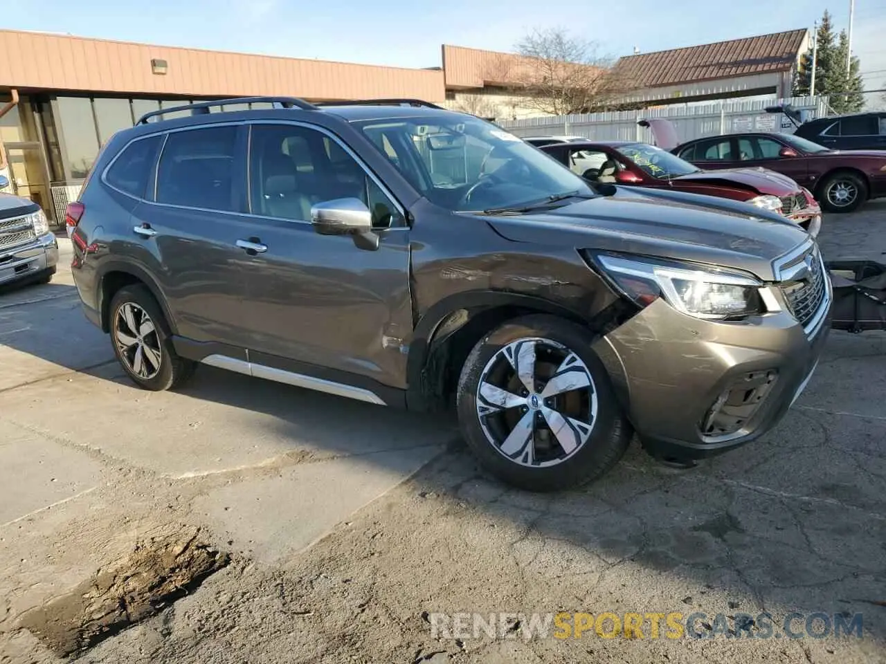 4 Photograph of a damaged car JF2SKAWC6KH546687 SUBARU FORESTER 2019