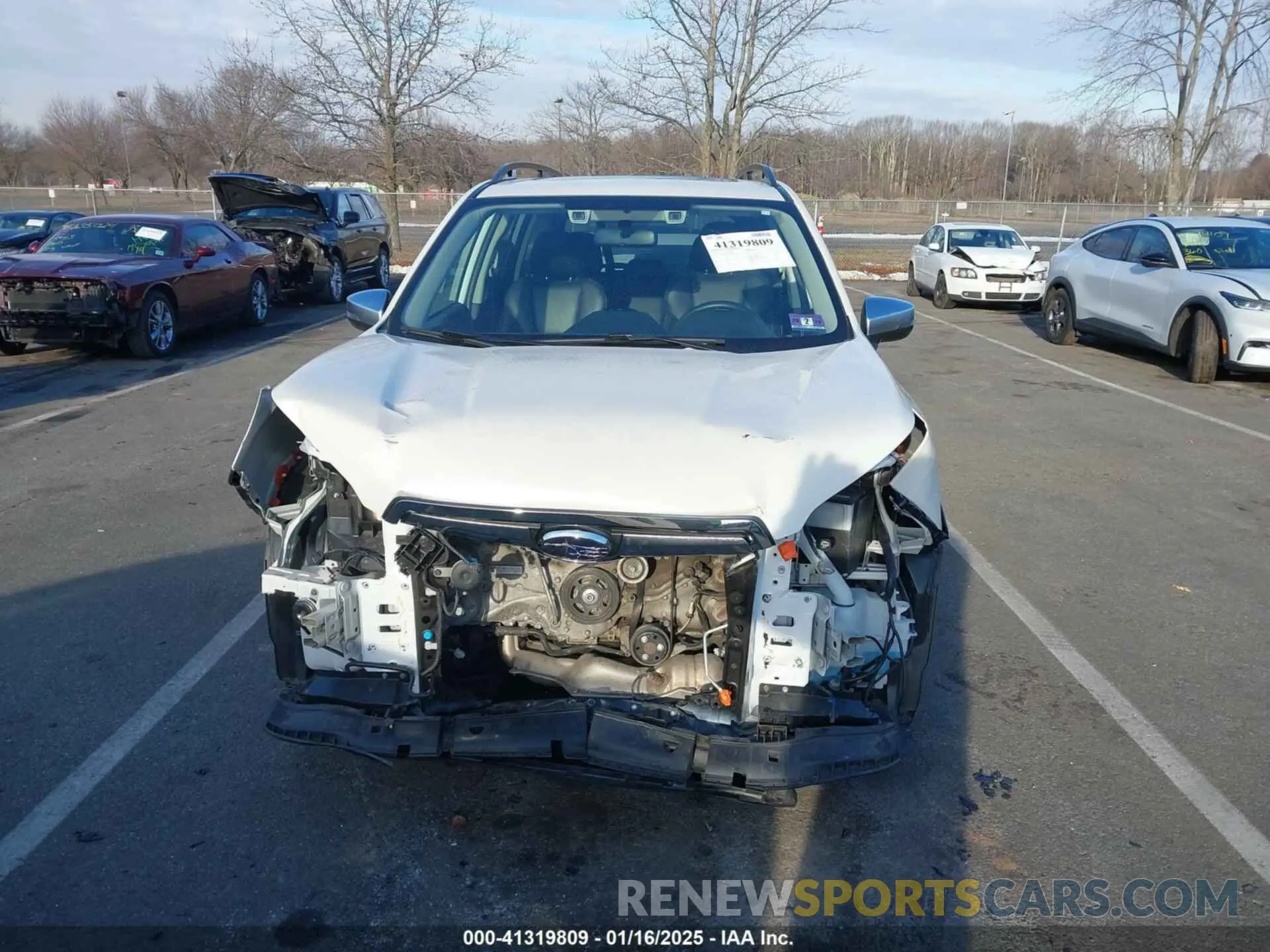12 Photograph of a damaged car JF2SKAWC7KH485852 SUBARU FORESTER 2019