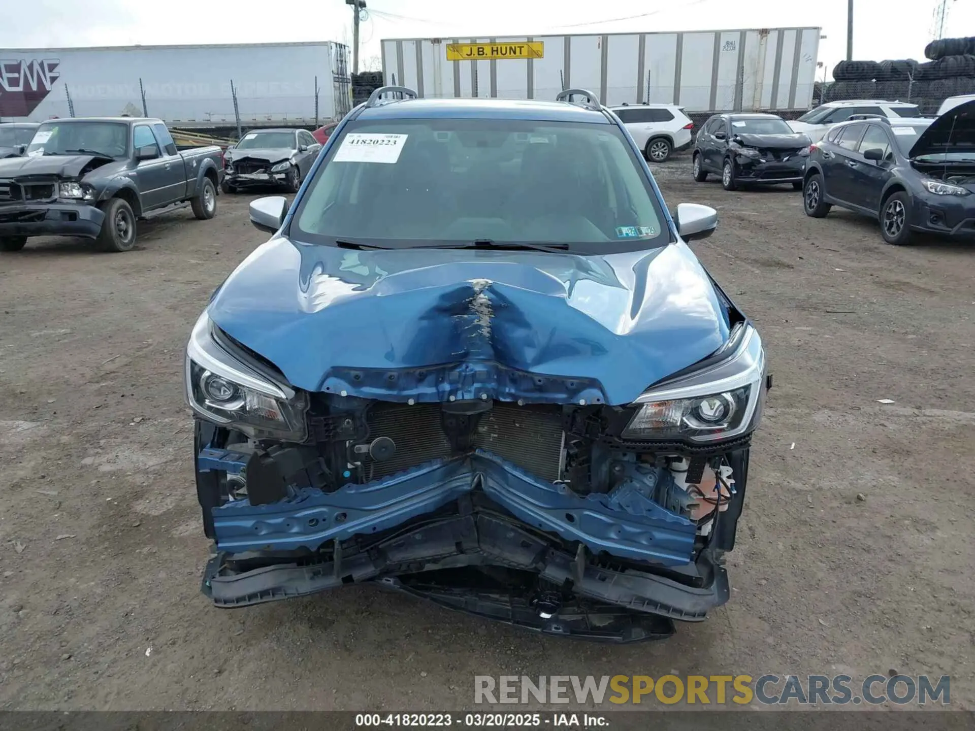 12 Photograph of a damaged car JF2SKAWC7KH489948 SUBARU FORESTER 2019