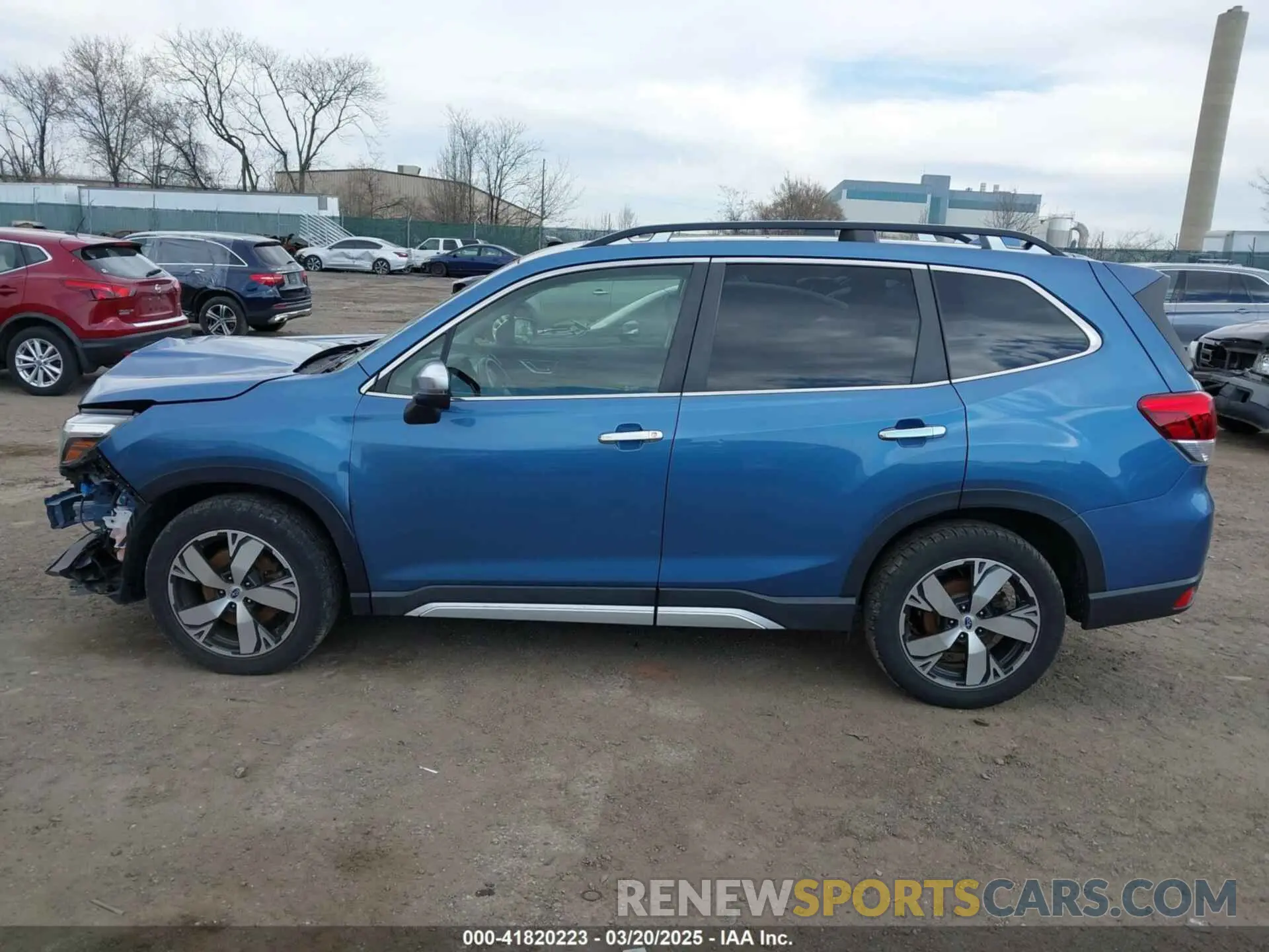 14 Photograph of a damaged car JF2SKAWC7KH489948 SUBARU FORESTER 2019