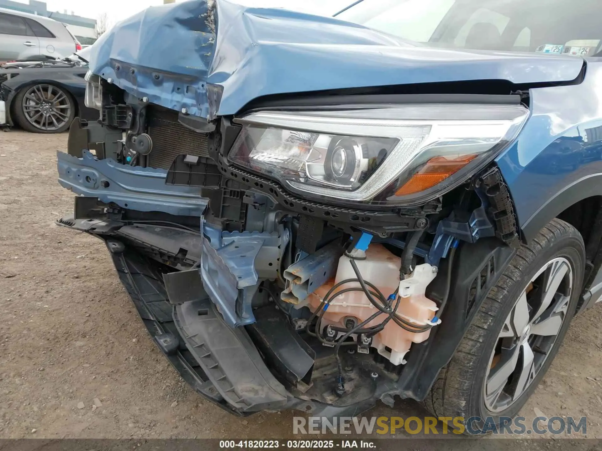 19 Photograph of a damaged car JF2SKAWC7KH489948 SUBARU FORESTER 2019