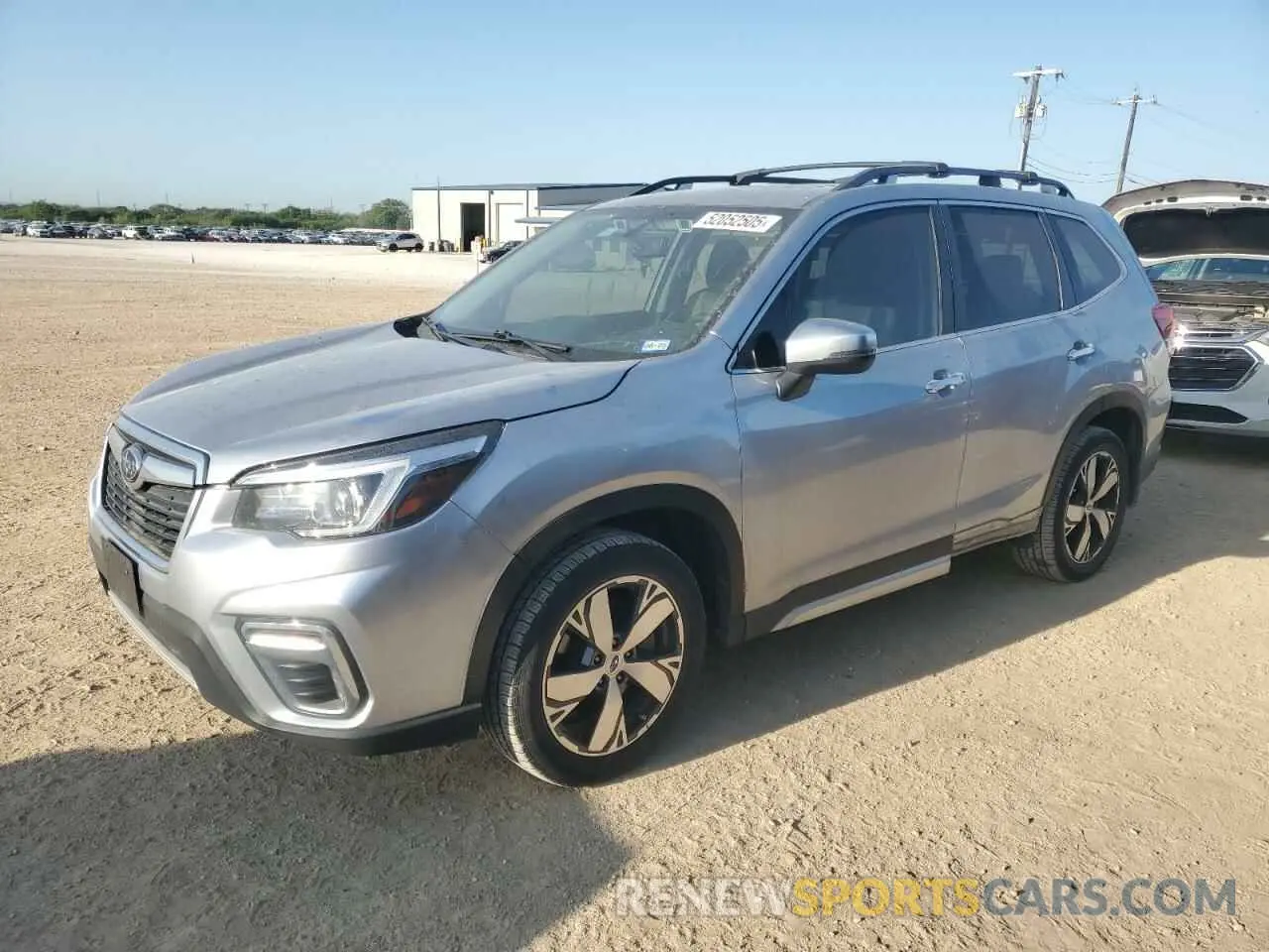 1 Photograph of a damaged car JF2SKAWC8KH445487 SUBARU FORESTER 2019