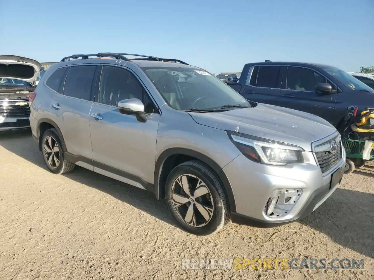 4 Photograph of a damaged car JF2SKAWC8KH445487 SUBARU FORESTER 2019
