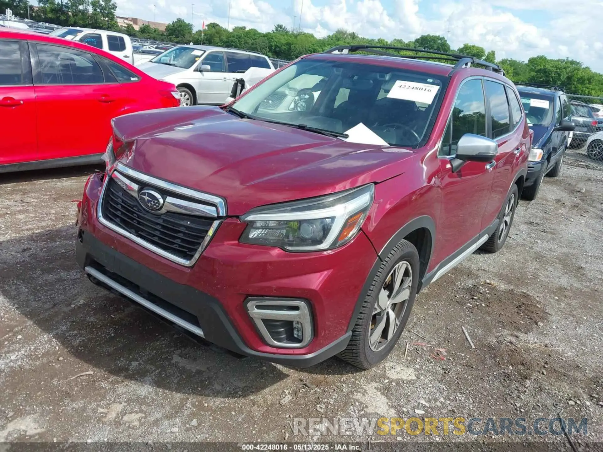 2 Photograph of a damaged car JF2SKAWCXKH434118 SUBARU FORESTER 2019