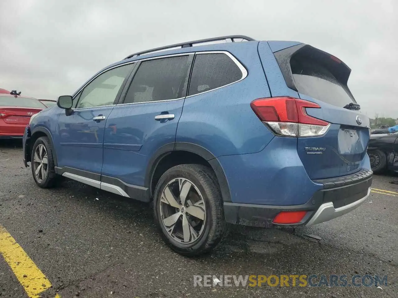 2 Photograph of a damaged car JF2SKAWCXKH489605 SUBARU FORESTER 2019