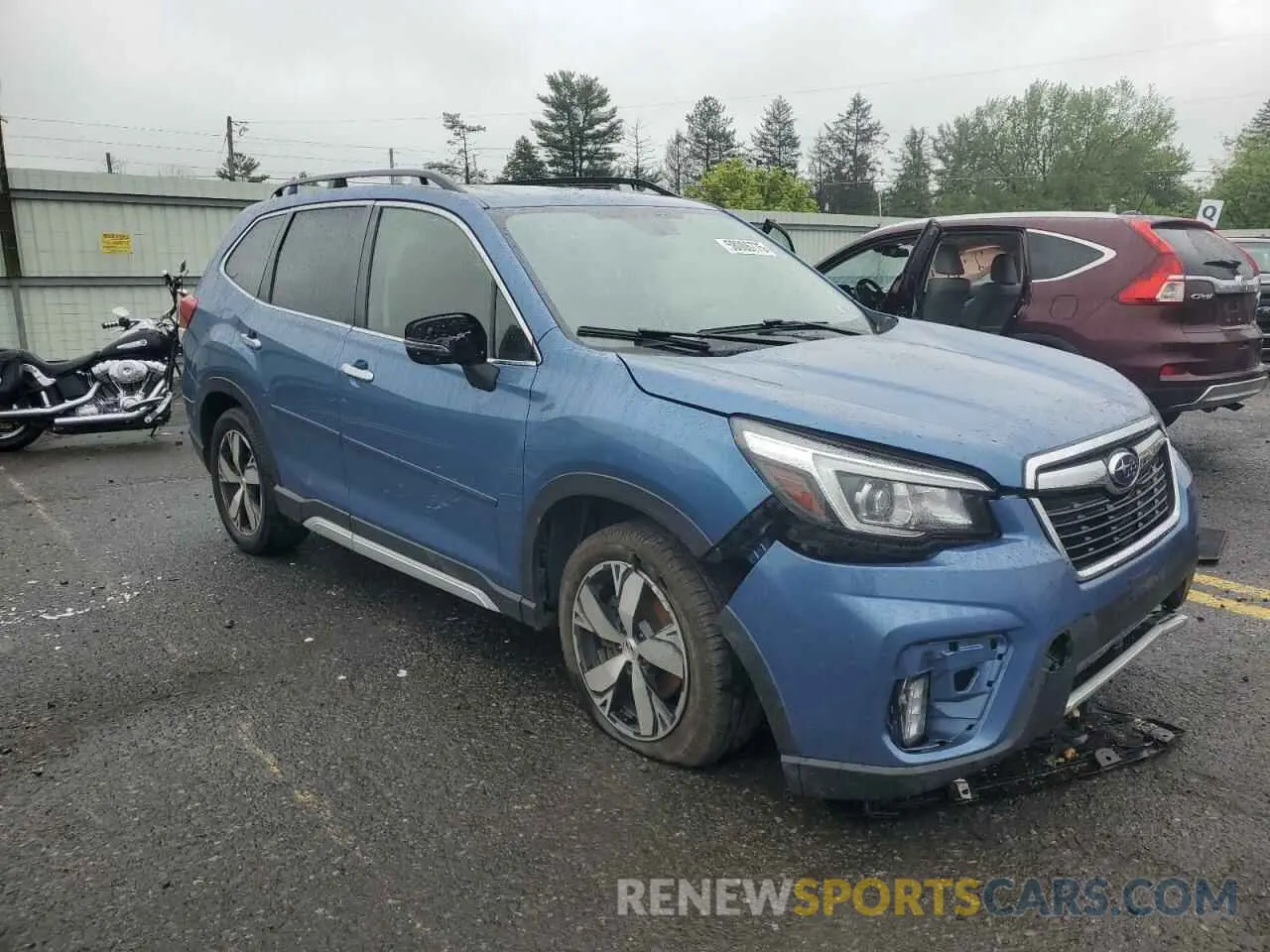 4 Photograph of a damaged car JF2SKAWCXKH489605 SUBARU FORESTER 2019