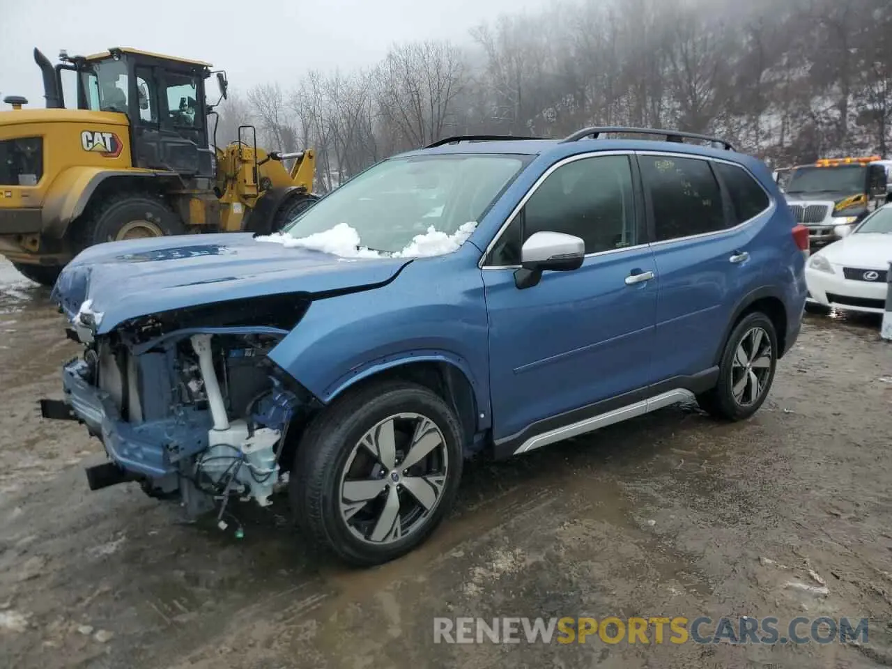 1 Photograph of a damaged car JF2SKAWCXKH593401 SUBARU FORESTER 2019