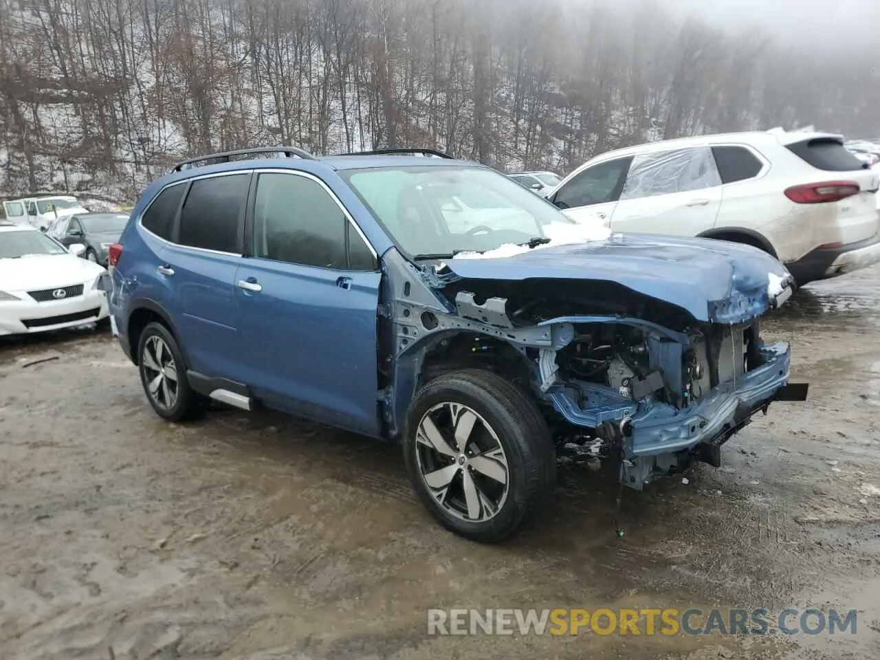 4 Photograph of a damaged car JF2SKAWCXKH593401 SUBARU FORESTER 2019