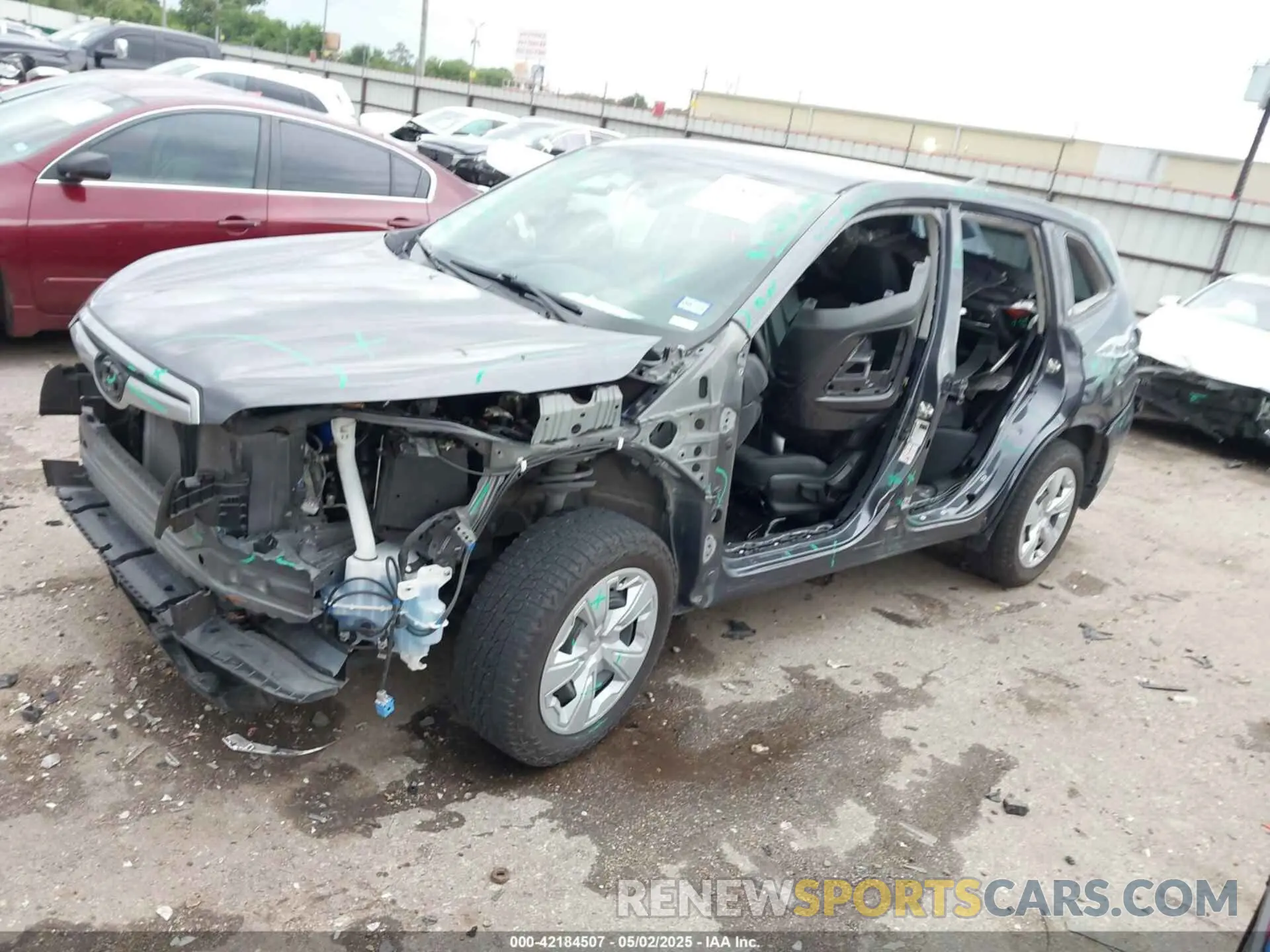 2 Photograph of a damaged car JF2SKAAC3LH459385 SUBARU FORESTER 2020