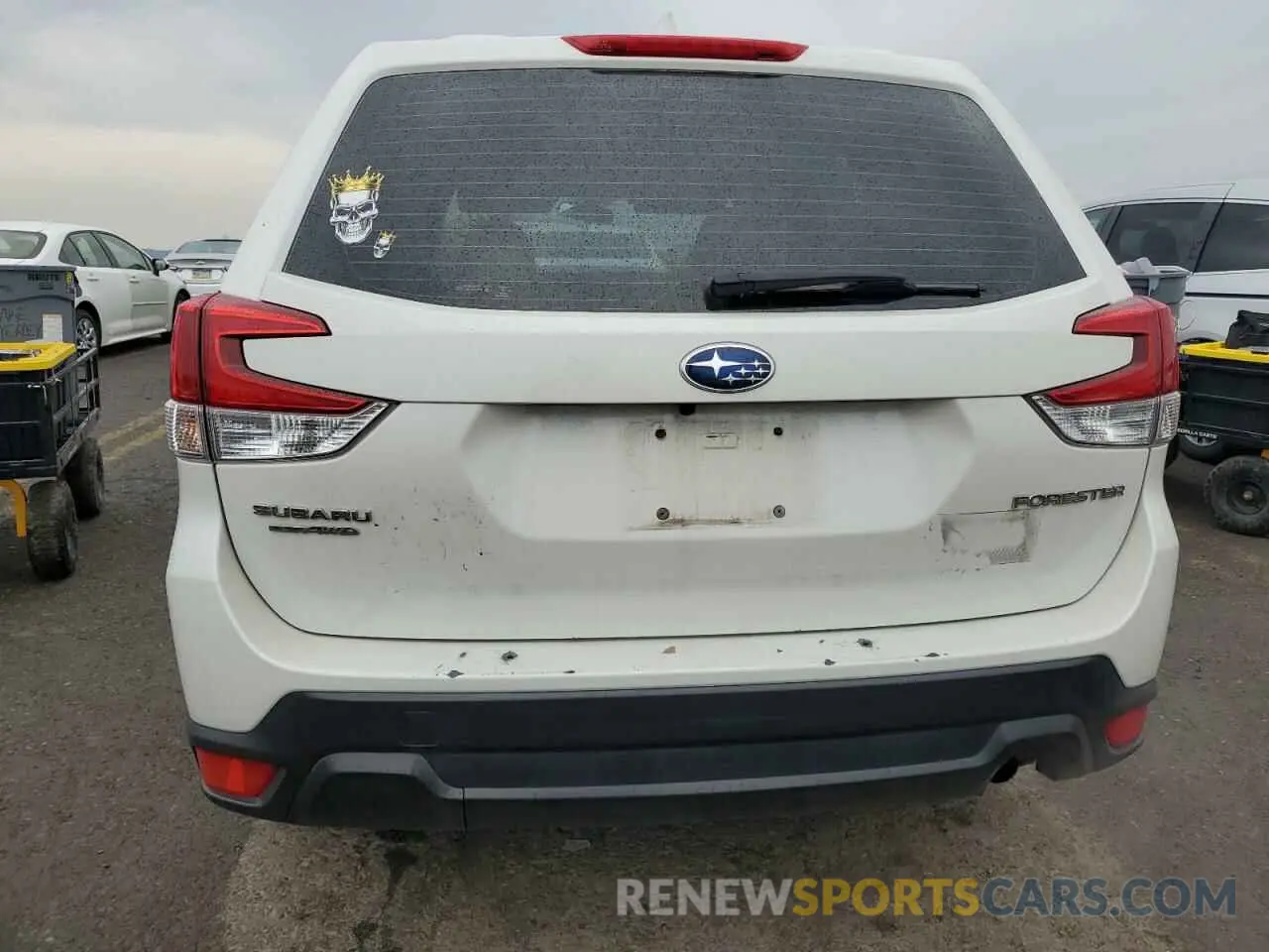 6 Photograph of a damaged car JF2SKAACXLH583878 SUBARU FORESTER 2020