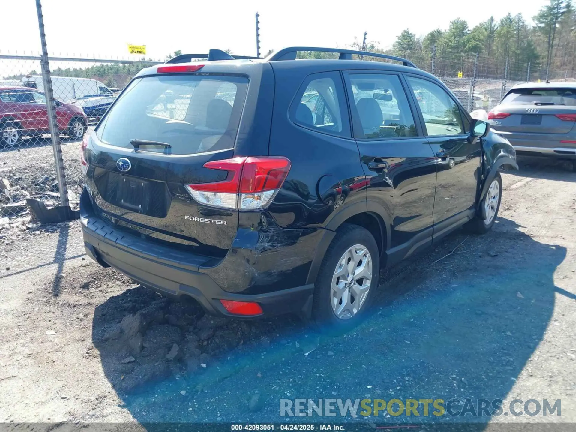 4 Photograph of a damaged car JF2SKADC0LH474342 SUBARU FORESTER 2020