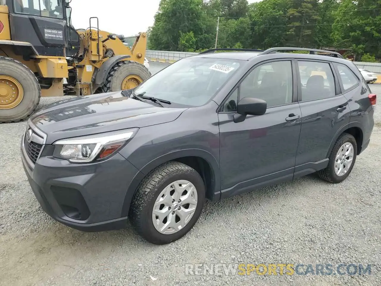 1 Photograph of a damaged car JF2SKADC0LH488340 SUBARU FORESTER 2020