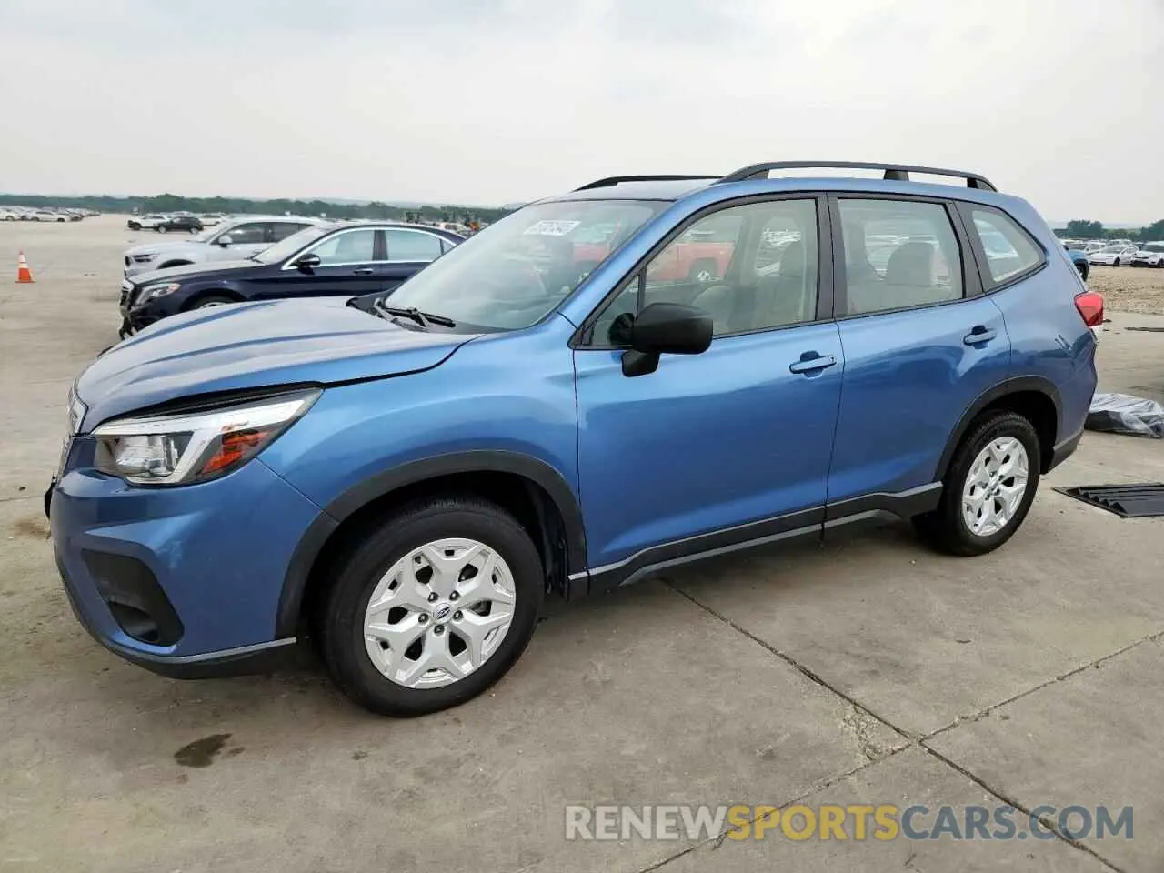 1 Photograph of a damaged car JF2SKADC1LH567662 SUBARU FORESTER 2020