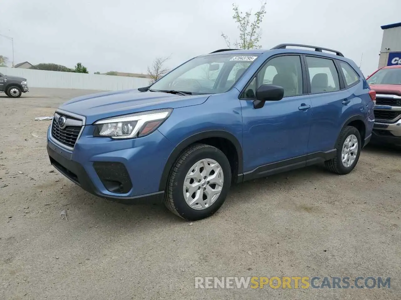 1 Photograph of a damaged car JF2SKADC2LH532788 SUBARU FORESTER 2020
