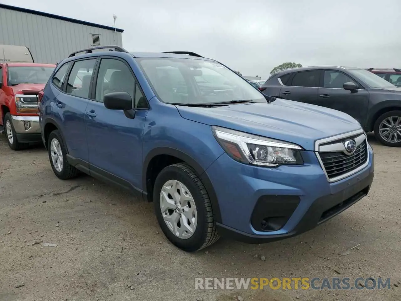 4 Photograph of a damaged car JF2SKADC2LH532788 SUBARU FORESTER 2020