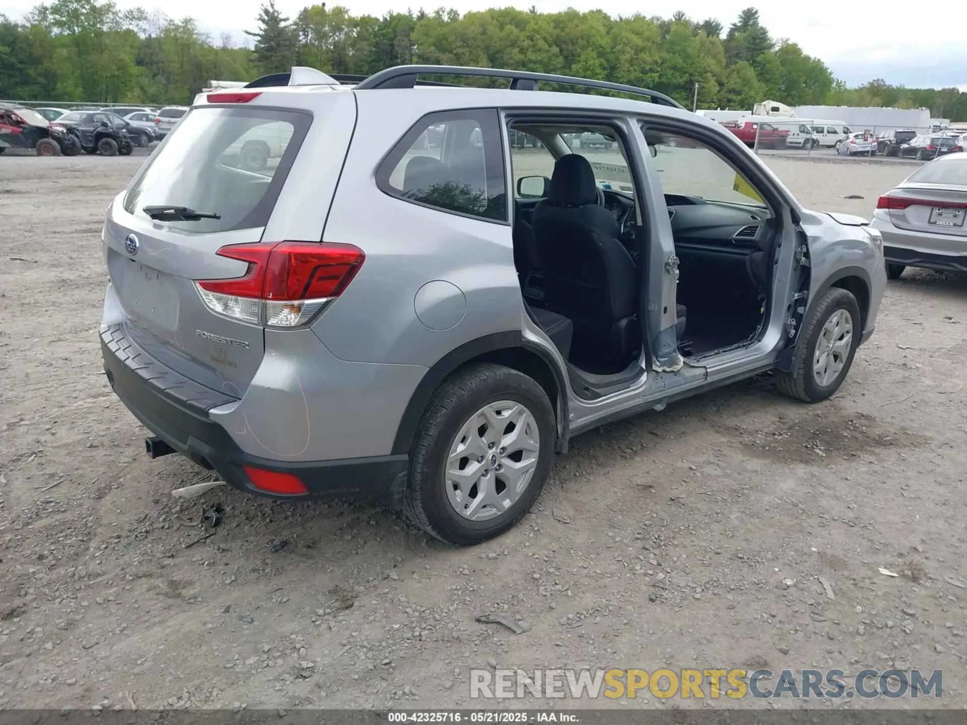 4 Photograph of a damaged car JF2SKADC3LH475159 SUBARU FORESTER 2020