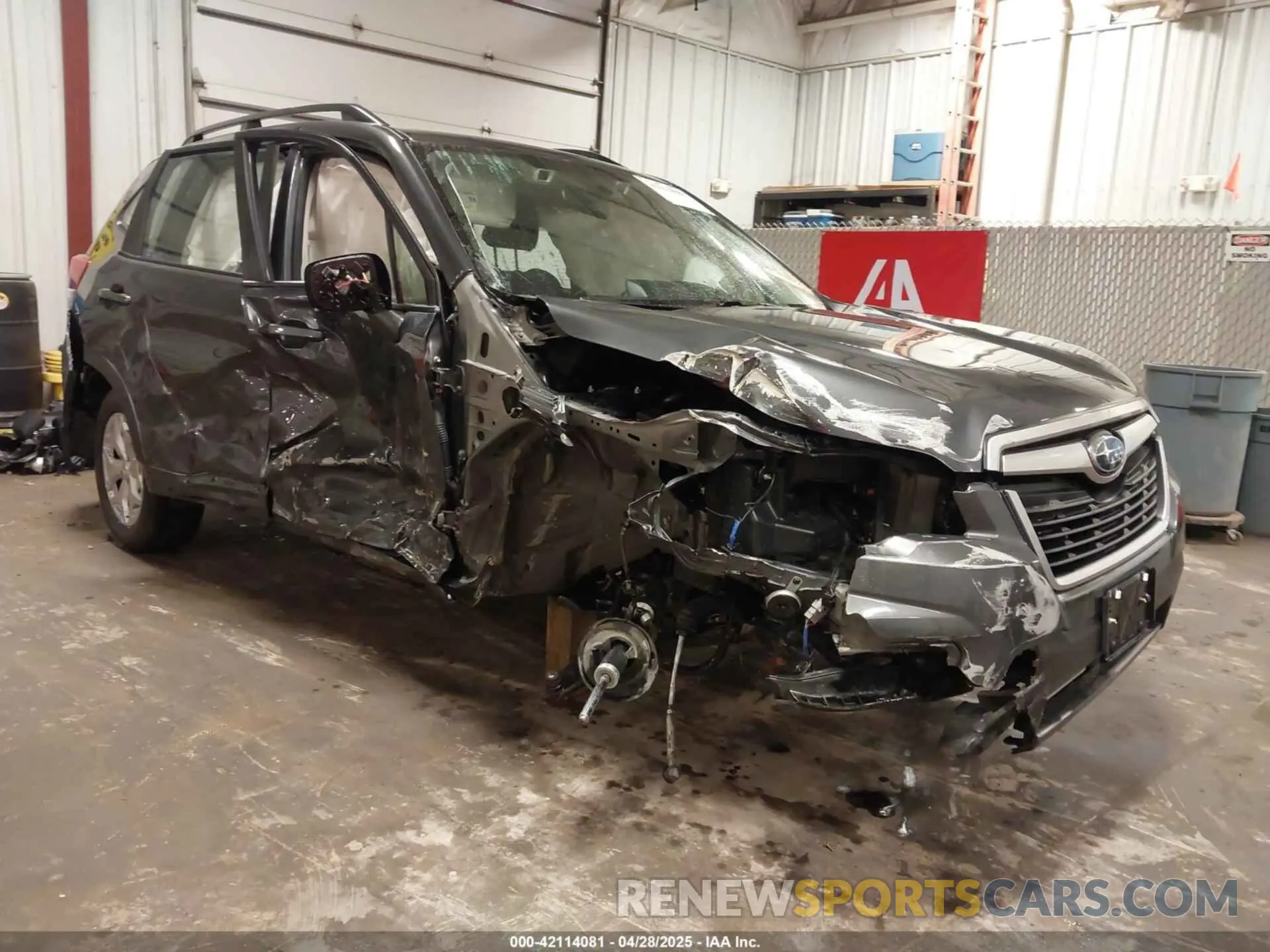 1 Photograph of a damaged car JF2SKADC4LH511649 SUBARU FORESTER 2020