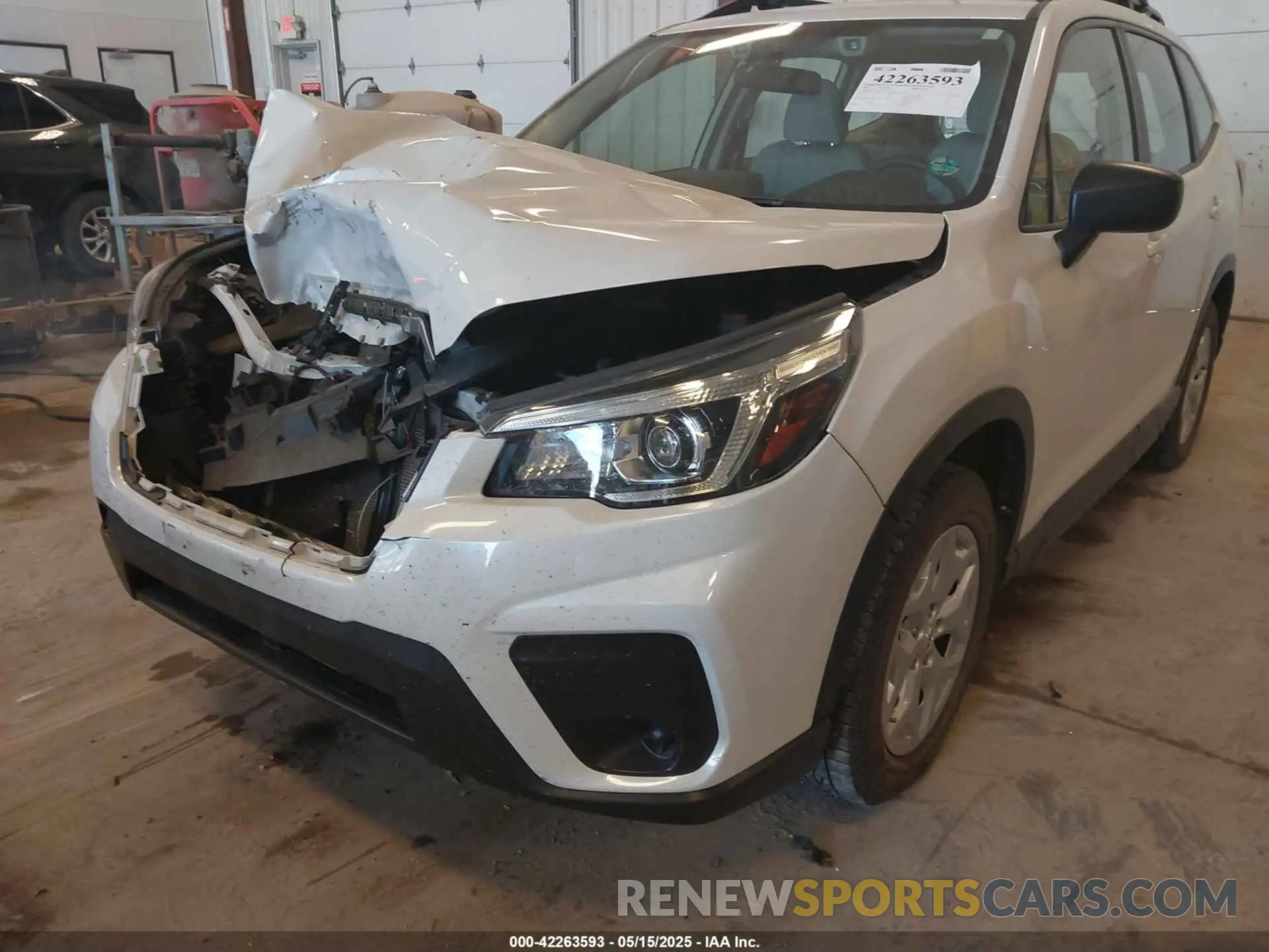 6 Photograph of a damaged car JF2SKADC5LH441045 SUBARU FORESTER 2020