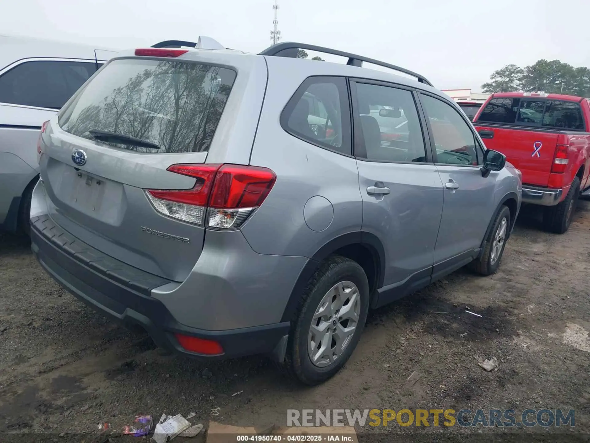 4 Photograph of a damaged car JF2SKADC5LH499561 SUBARU FORESTER 2020