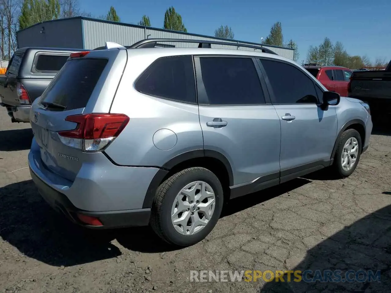 3 Photograph of a damaged car JF2SKADC5LH608861 SUBARU FORESTER 2020