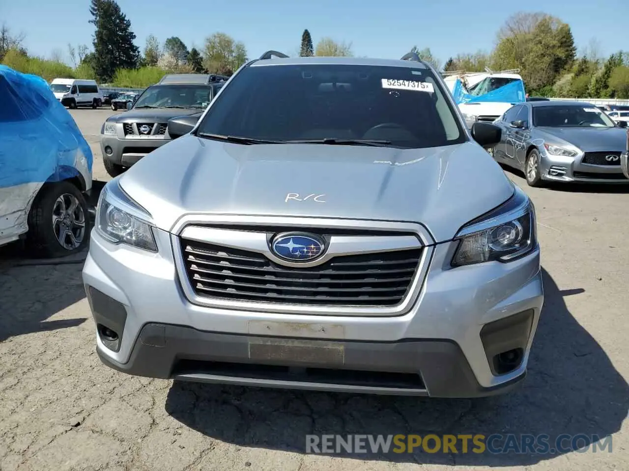 5 Photograph of a damaged car JF2SKADC5LH608861 SUBARU FORESTER 2020