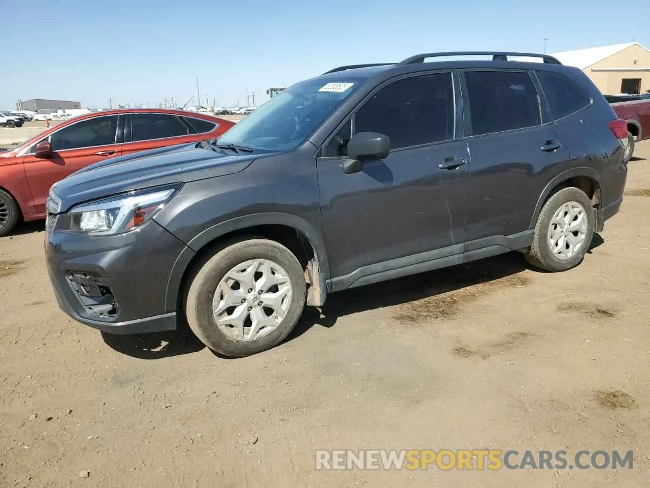 1 Photograph of a damaged car JF2SKADC6LH406515 SUBARU FORESTER 2020