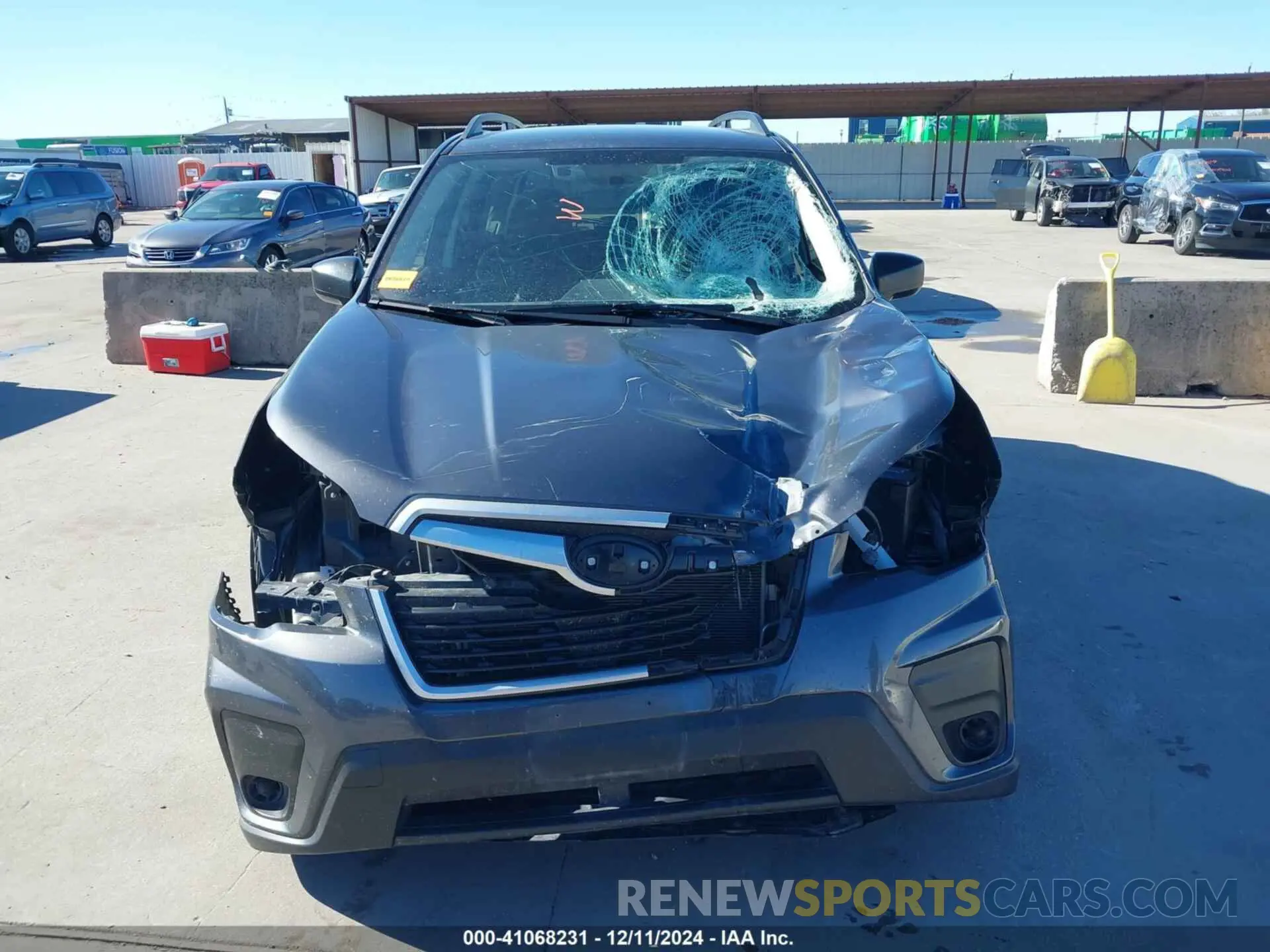 13 Photograph of a damaged car JF2SKADC6LH506517 SUBARU FORESTER 2020