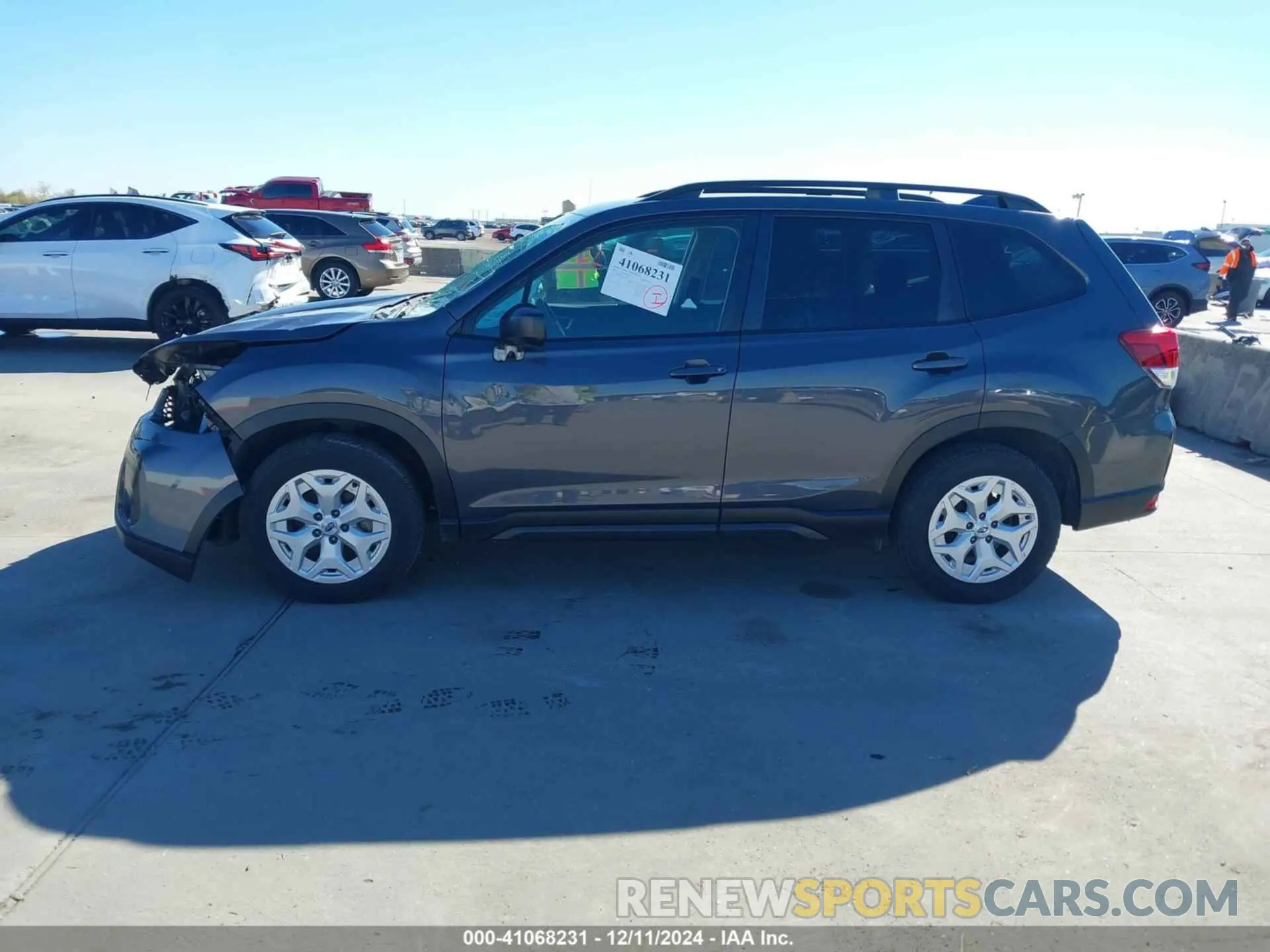 15 Photograph of a damaged car JF2SKADC6LH506517 SUBARU FORESTER 2020