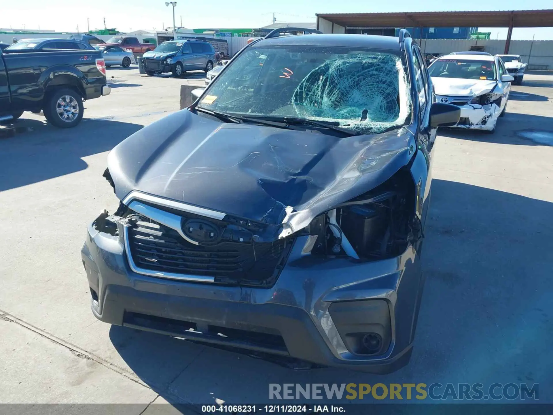 6 Photograph of a damaged car JF2SKADC6LH506517 SUBARU FORESTER 2020