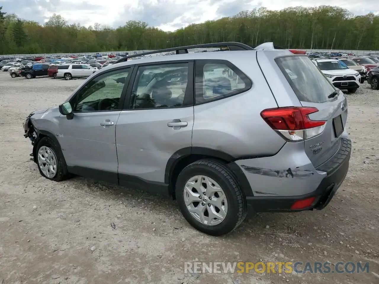 2 Photograph of a damaged car JF2SKADC6LH517257 SUBARU FORESTER 2020