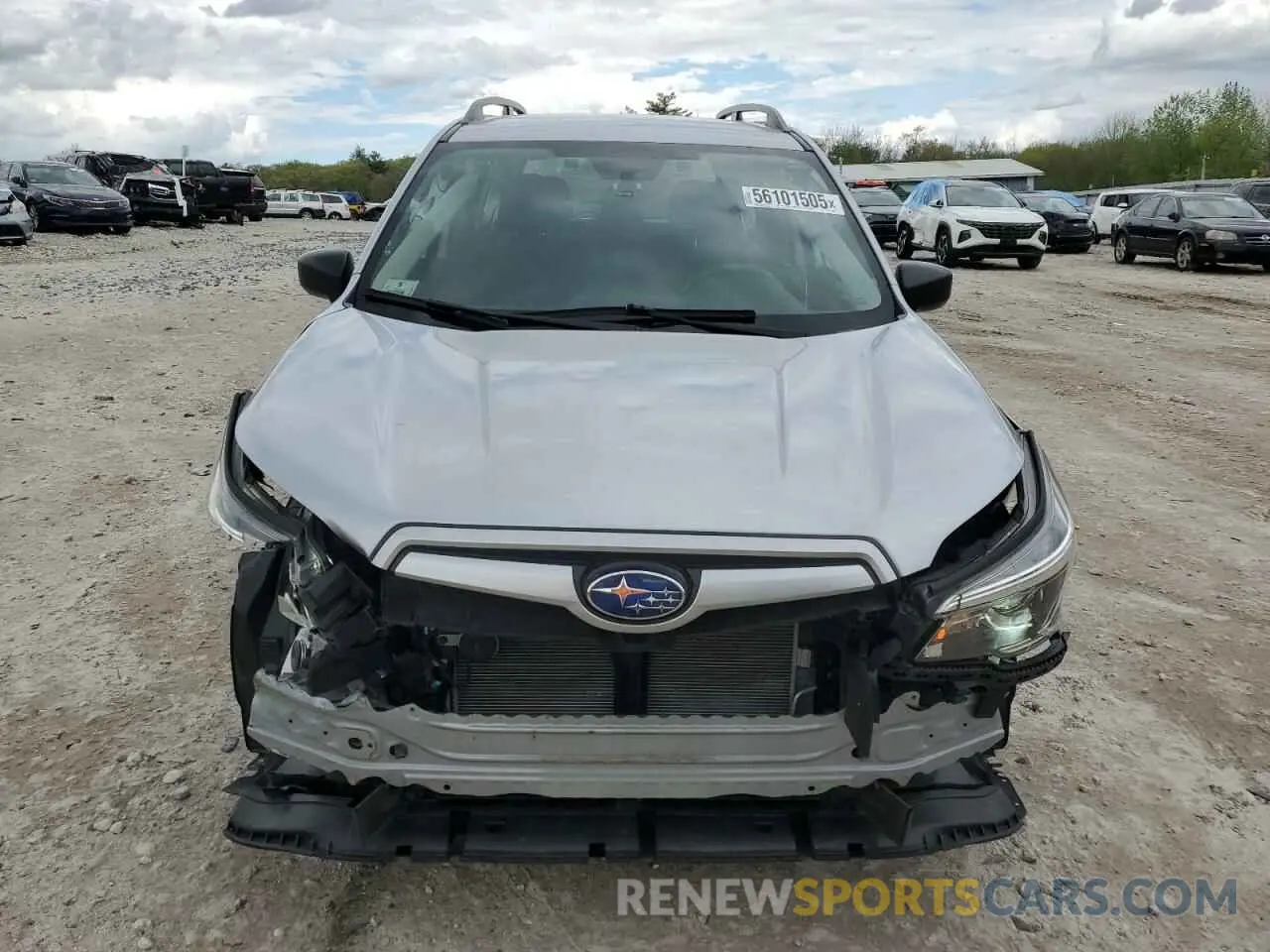 5 Photograph of a damaged car JF2SKADC6LH517257 SUBARU FORESTER 2020