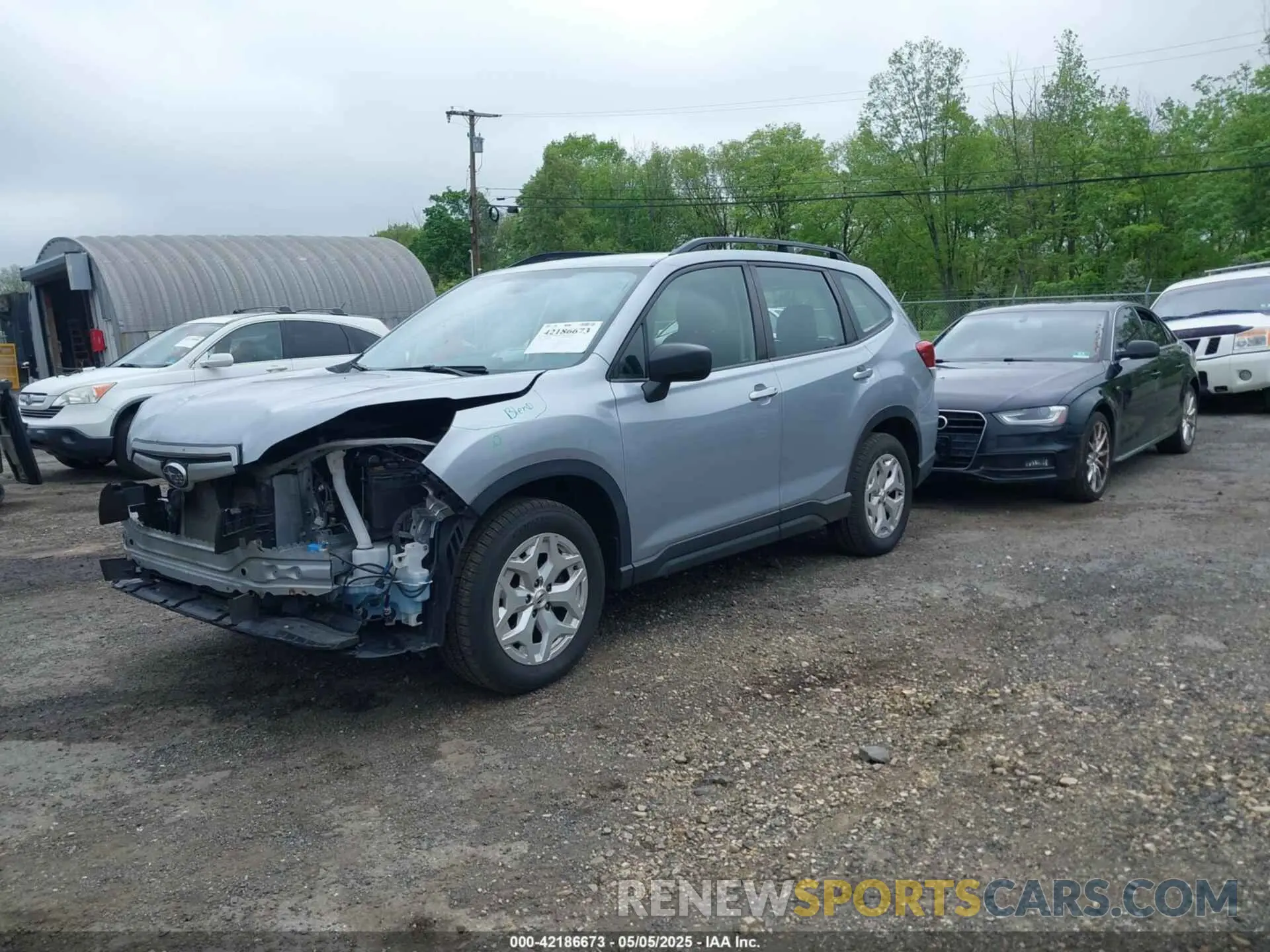 2 Photograph of a damaged car JF2SKADC7LH428166 SUBARU FORESTER 2020