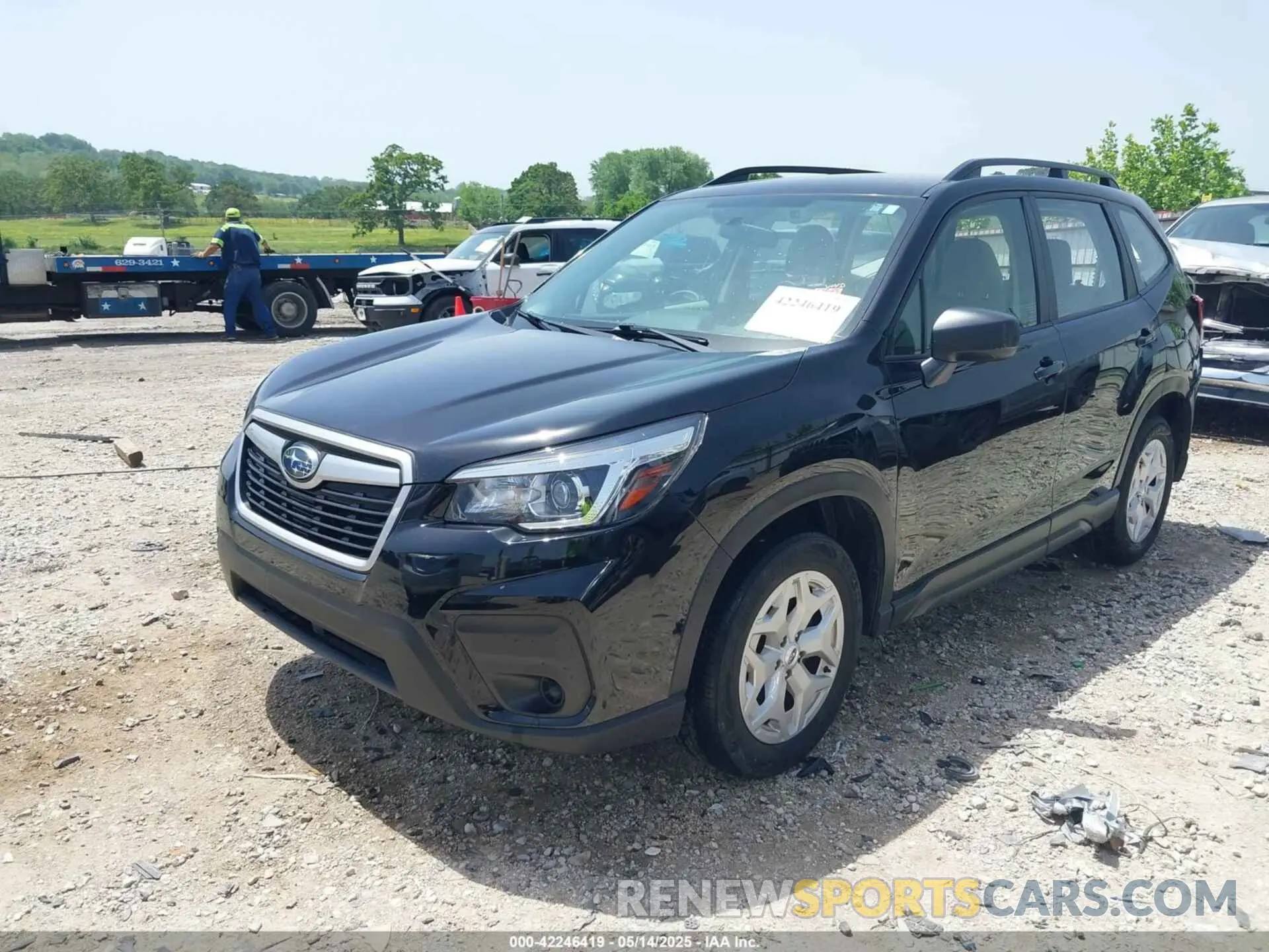 2 Photograph of a damaged car JF2SKADC7LH465766 SUBARU FORESTER 2020