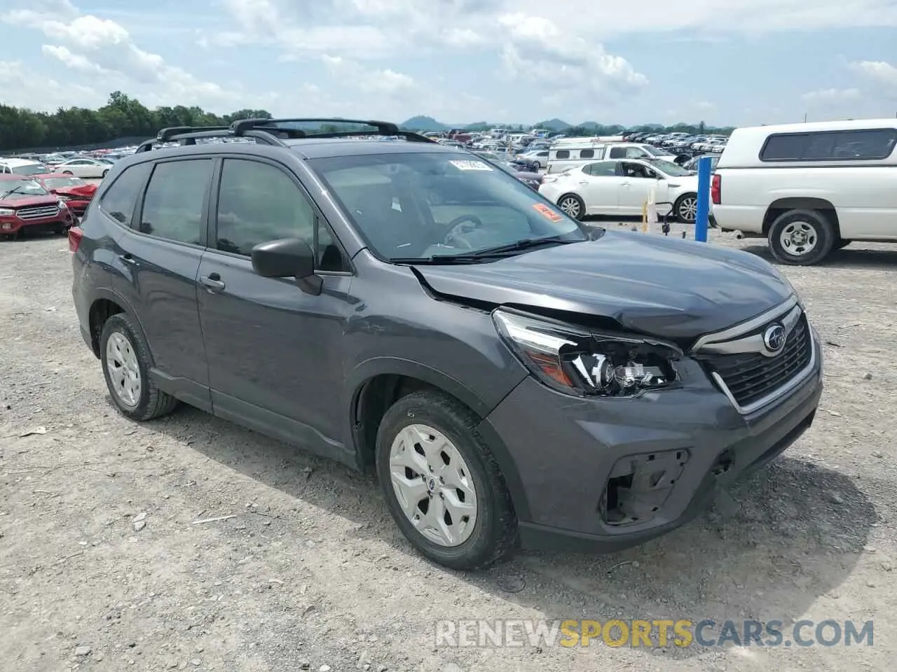 4 Photograph of a damaged car JF2SKADC8LH504462 SUBARU FORESTER 2020