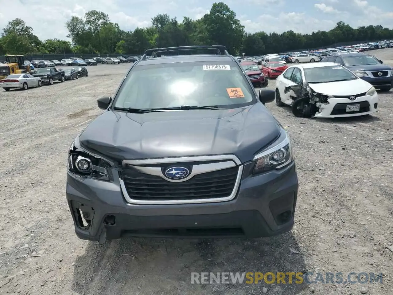 5 Photograph of a damaged car JF2SKADC8LH504462 SUBARU FORESTER 2020