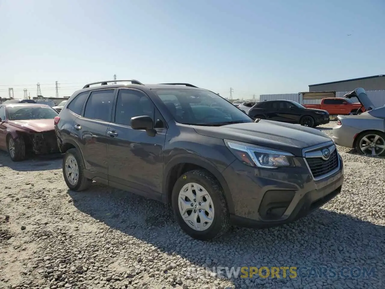 4 Photograph of a damaged car JF2SKADC9LH407965 SUBARU FORESTER 2020