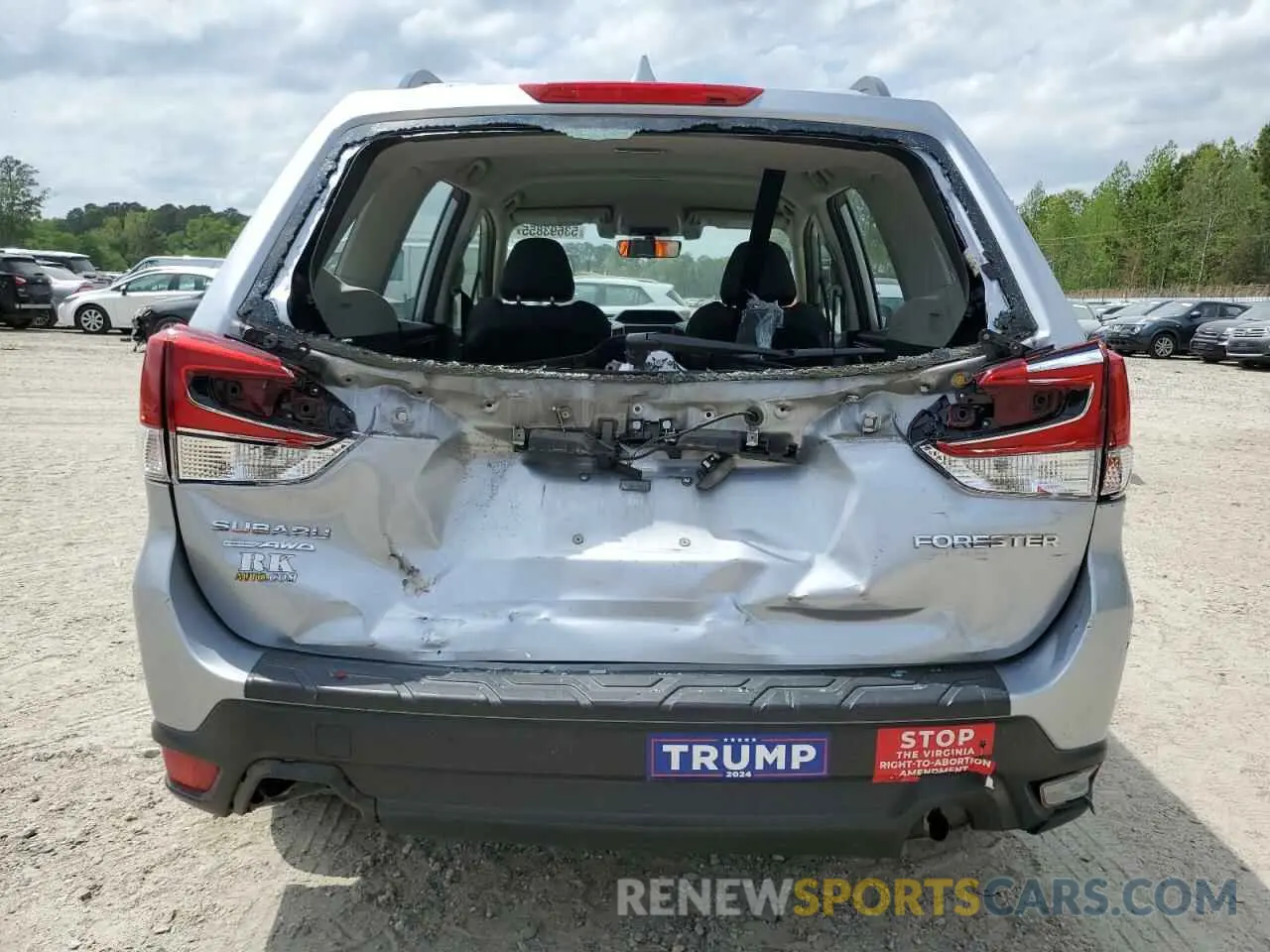 6 Photograph of a damaged car JF2SKADC9LH547613 SUBARU FORESTER 2020