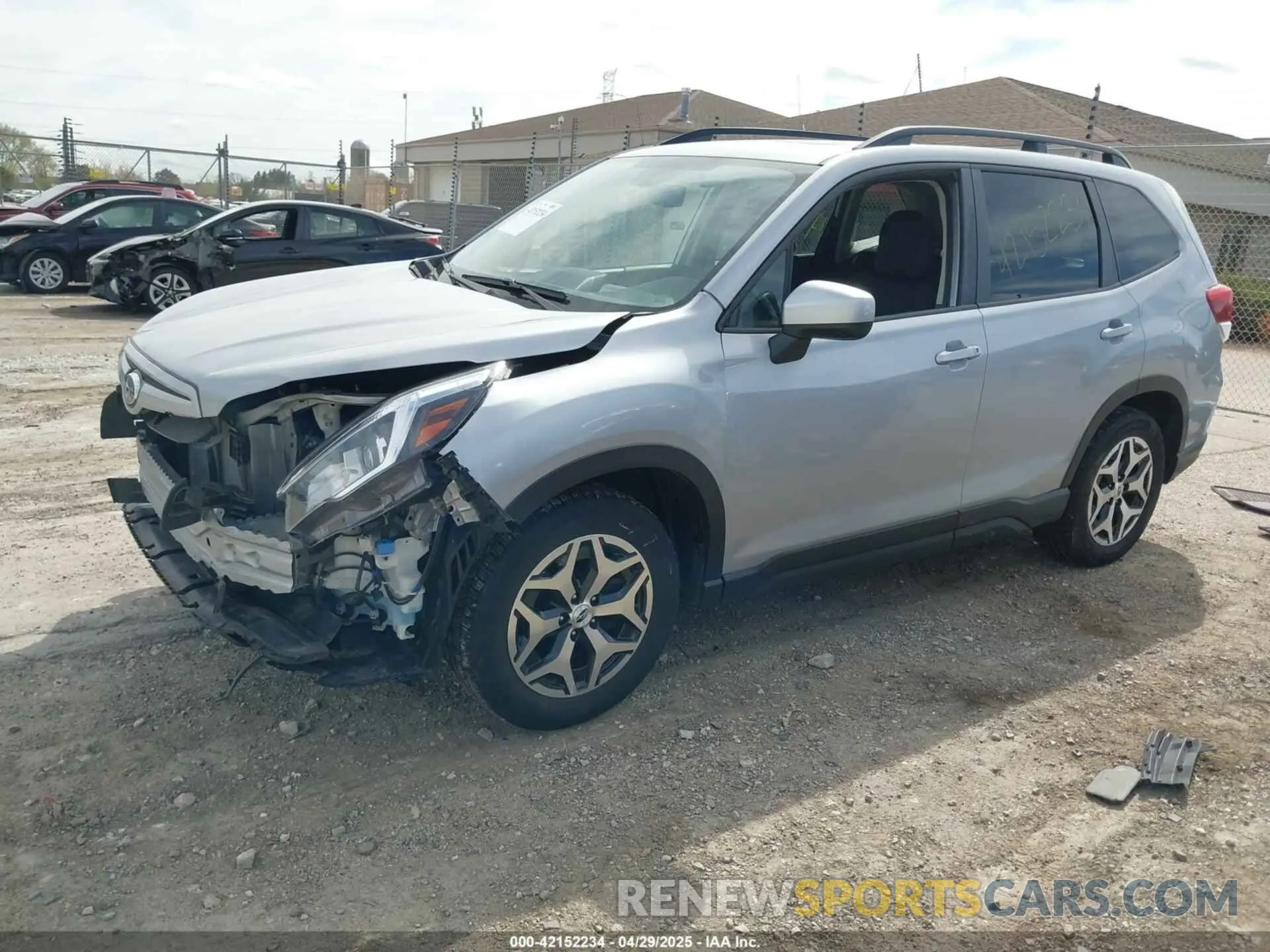 2 Photograph of a damaged car JF2SKAGC0LH556504 SUBARU FORESTER 2020