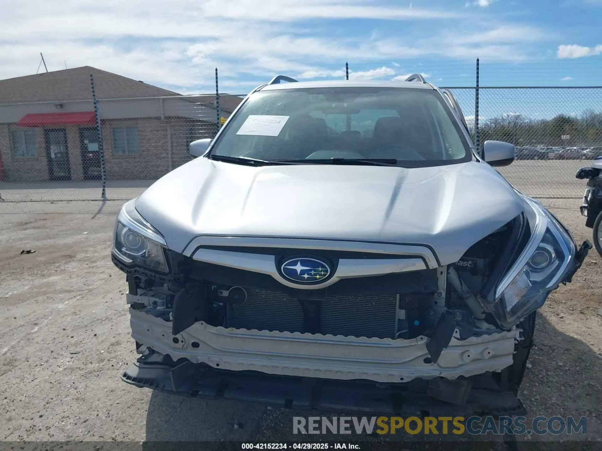 6 Photograph of a damaged car JF2SKAGC0LH556504 SUBARU FORESTER 2020