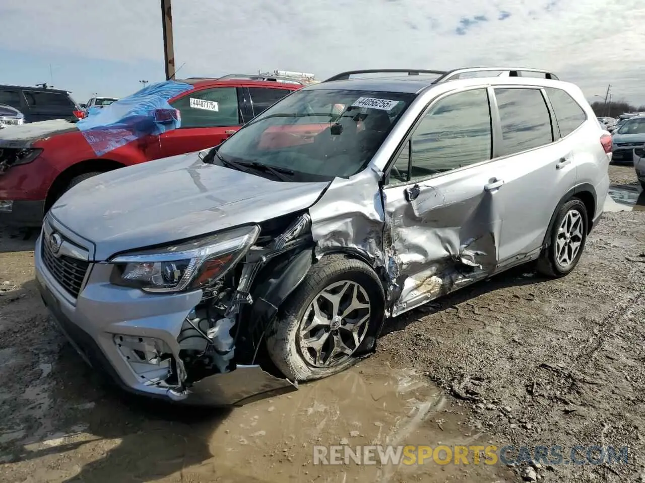 1 Photograph of a damaged car JF2SKAGC1LH582917 SUBARU FORESTER 2020