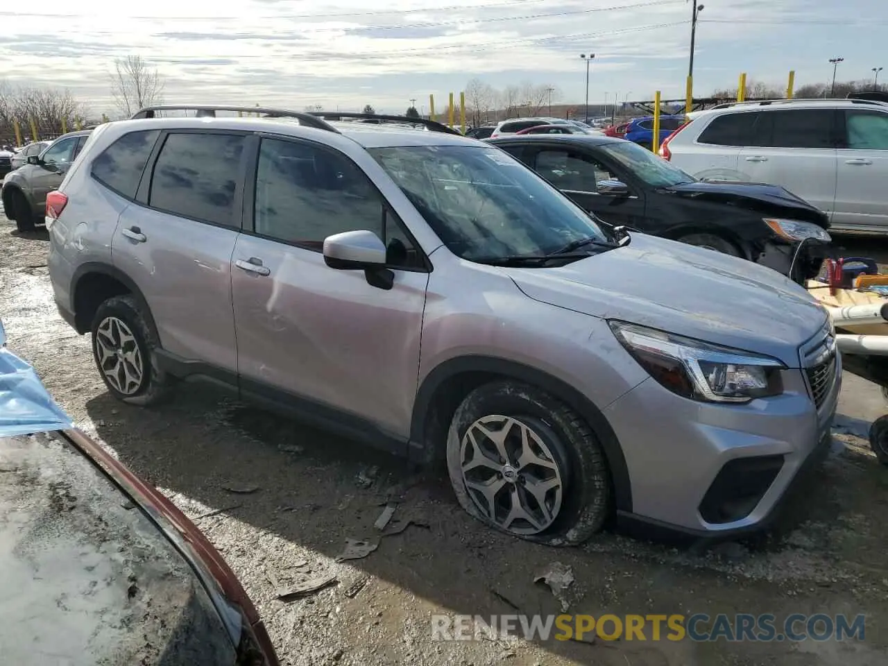 4 Photograph of a damaged car JF2SKAGC1LH582917 SUBARU FORESTER 2020