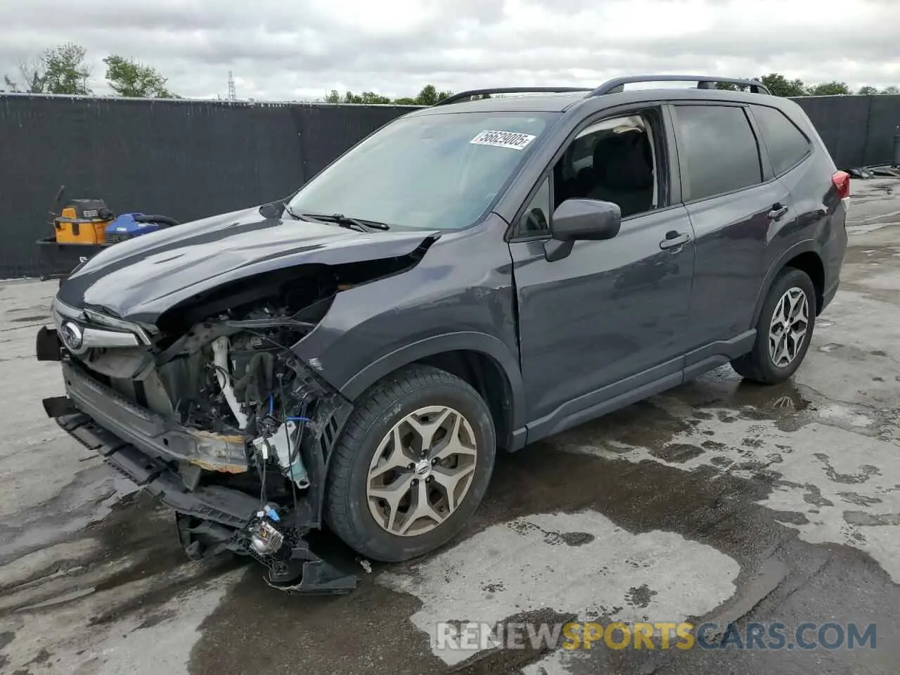 1 Photograph of a damaged car JF2SKAGC3LH523187 SUBARU FORESTER 2020